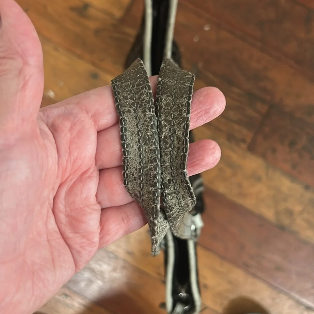 COPY - Coach Black Tote Bag with Metallic Accents - Picture 5 of 17